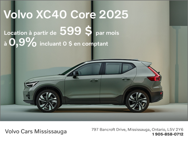 Le Volvo XC40 2025