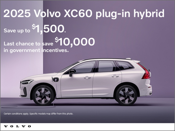 The 2025 Volvo XC60 Plug-inhybrid