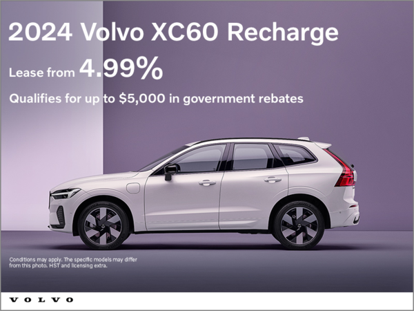 The 2024 Volvo XC60 Recharge