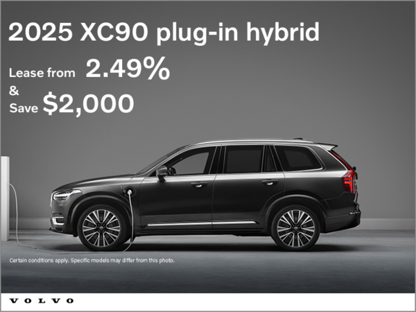 The 2025 Volvo XC90 Plug-in hybrid