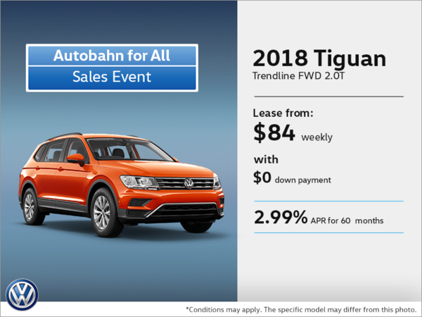 Get the 2018 Tiguan Today!