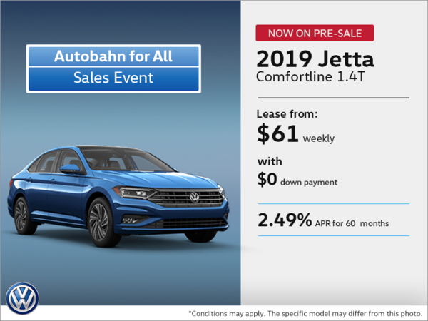 Get the 2019 Jetta today!