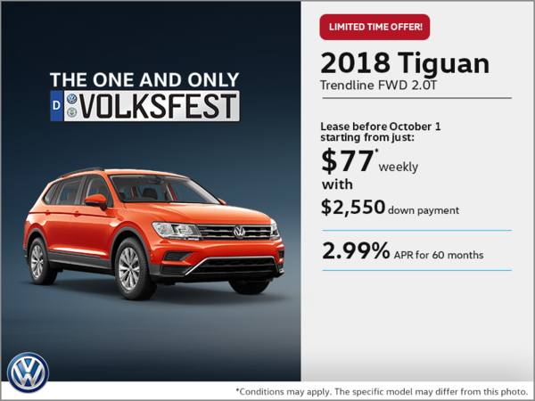 Get the 2018 Tiguan!