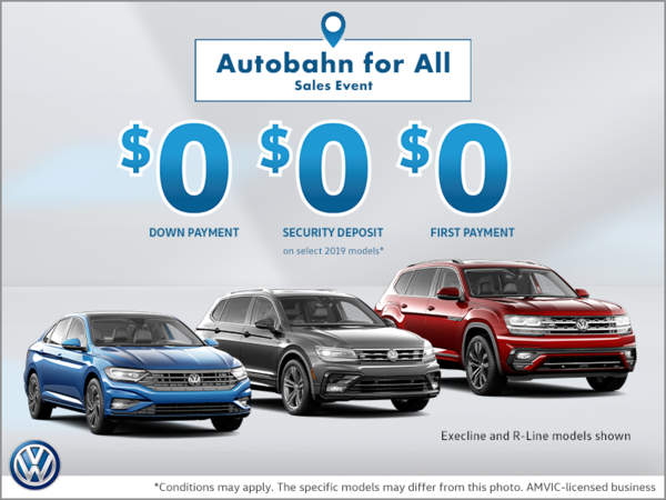 Autobahn for All Sales Event