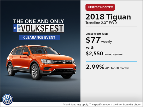 Get the 2018 Tiguan!