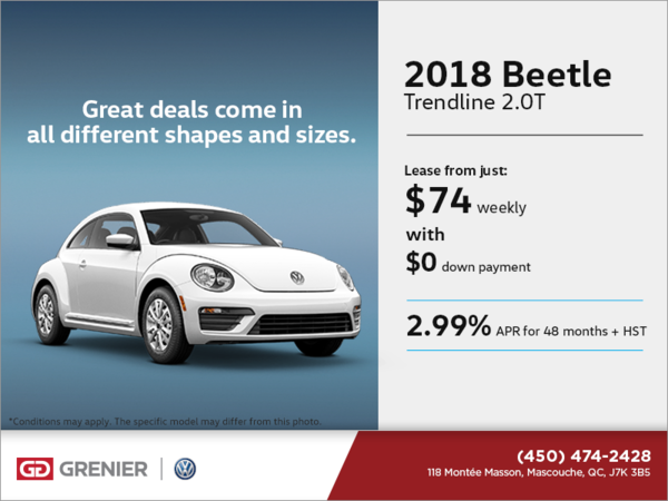 Get the 2018 Beetle Today!