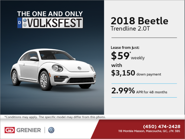 Get the 2018 Beetle Today!