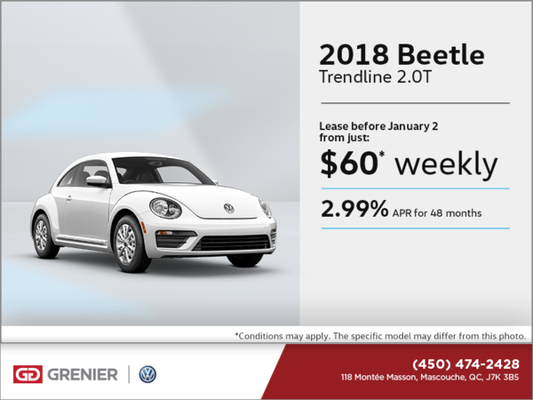 Get the 2018 Beetle Today!
