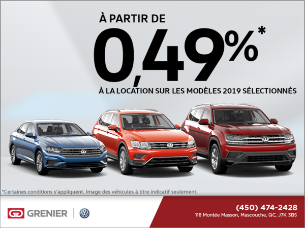 L'événement mensuel de Volkswagen!