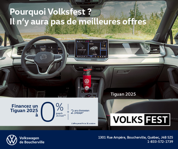 Procurez-vous le Volkswagen Tiguan 2025
