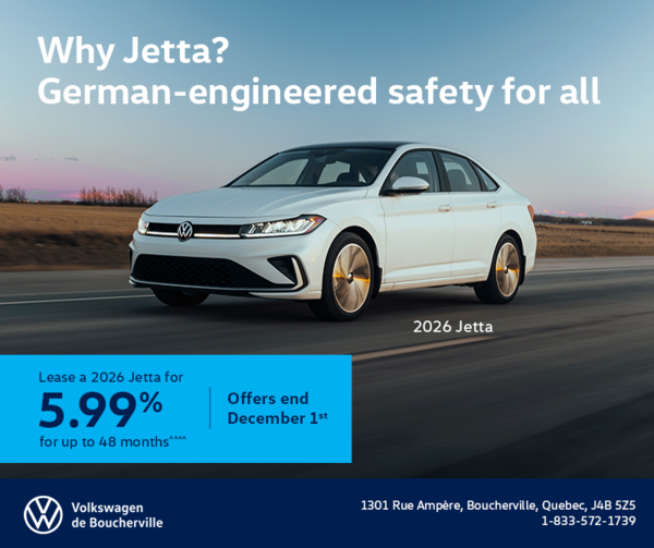 Get the 2026 Volkswagen Jetta