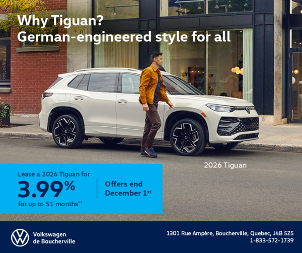 Get the 2026 Volkswagen Tiguan