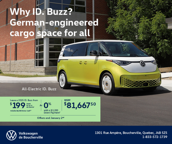 Get the 2025 Volkswagen ID.Buzz