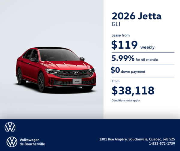 Get the 2025 Volkswagen Jetta GLI