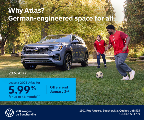 Get the 2026 Volkswagen Atlas