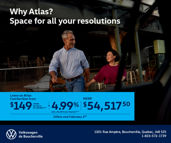 Get the 2026 Volkswagen Atlas