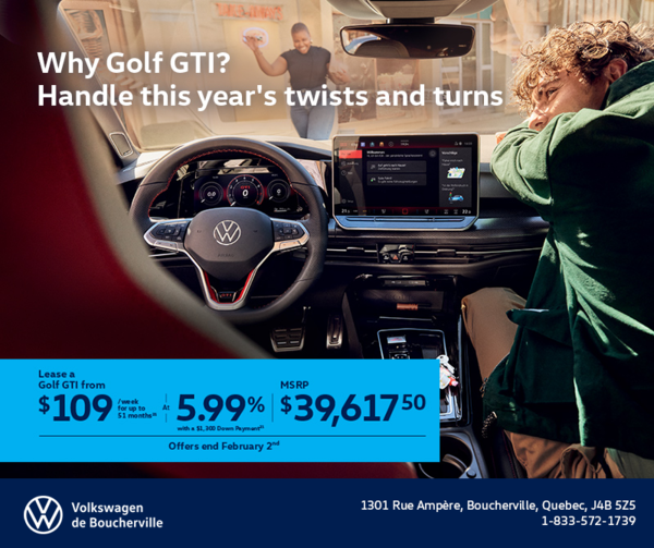 Get the 2026 Volkswagen Golf GTI