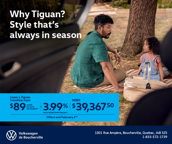 Get the 2026 Volkswagen Tiguan