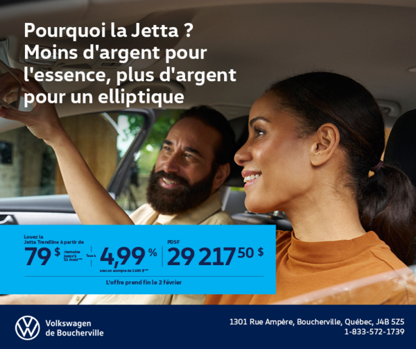 Procurez-vous le Volkswagen Jetta 2026