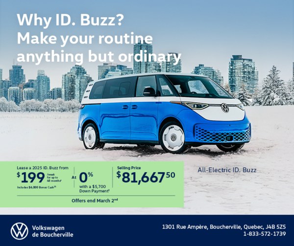 Get the 2025 Volkswagen ID.Buzz