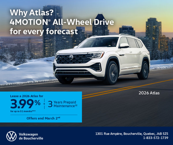 Get the 2026 Volkswagen Atlas