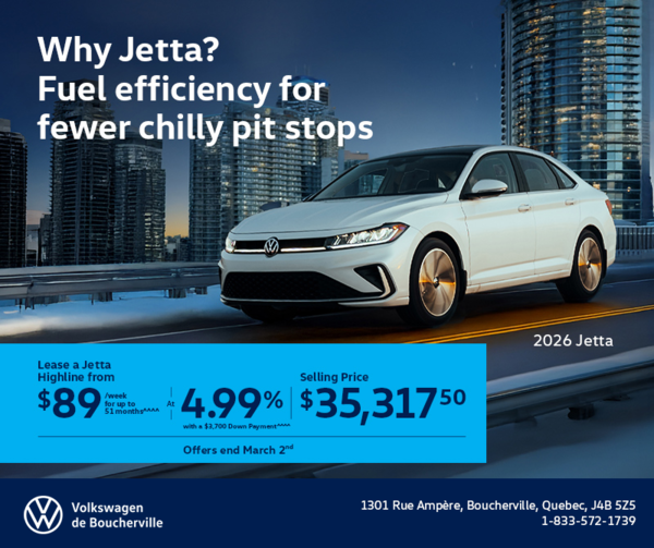 Get the 2026 Volkswagen Jetta