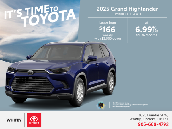 2025 Toyota Grand Highlander hybrid