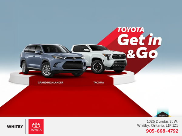 Get in and go!