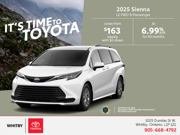 2025 Toyota Sienna Hybrid