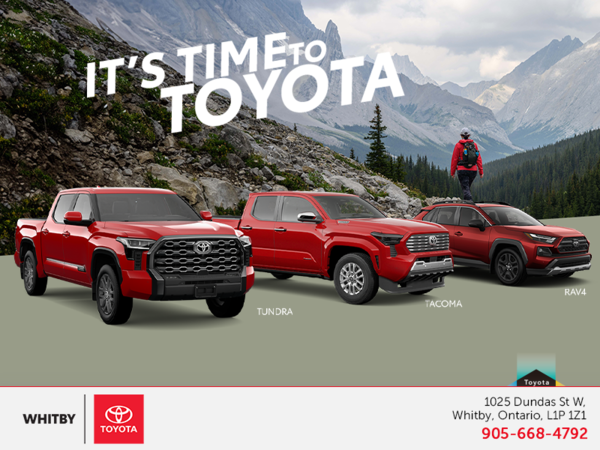 It's Time to Toyota!