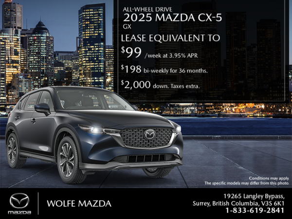 Get the 2025 Mazda CX-5