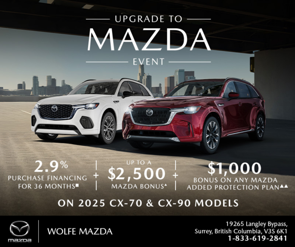 Wolfe Mazda - The Upgrade to Mazda event