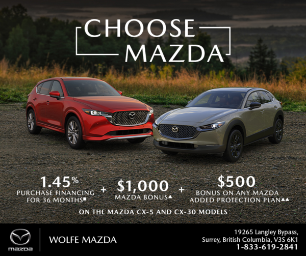 Wolfe Mazda - The Choose Mazda event