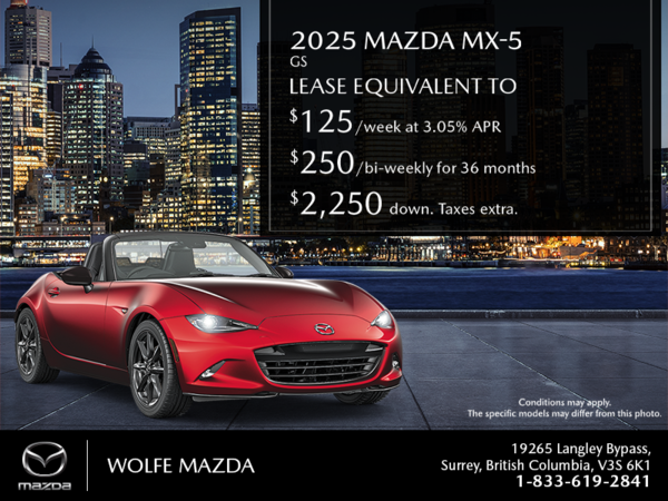 Get the 2025 Mazda MX-5