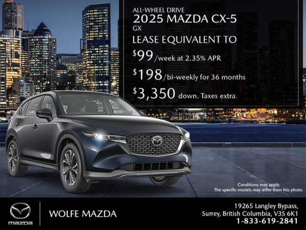 Get the 2025 Mazda CX-5
