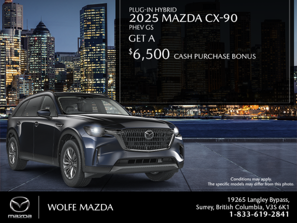 Get the 2025 Mazda CX-90 PHEV