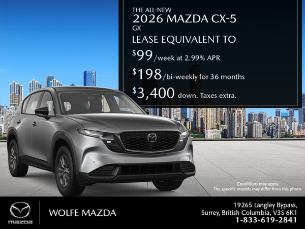 Wolfe Mazda - 2026 Mazda CX-5
