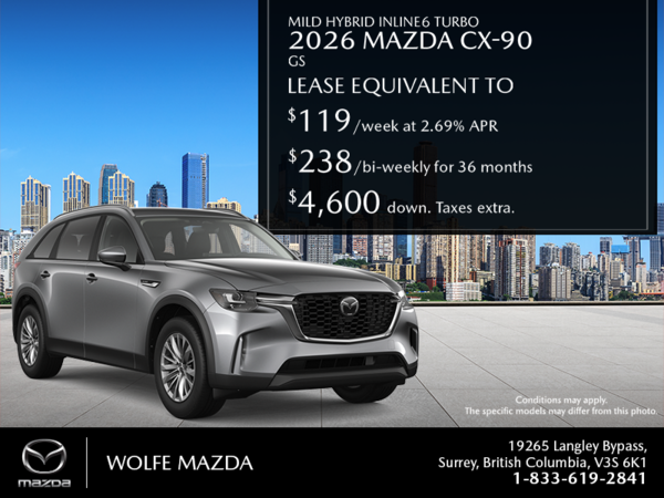 2026 Mazda CX-90 Mild Hybrid