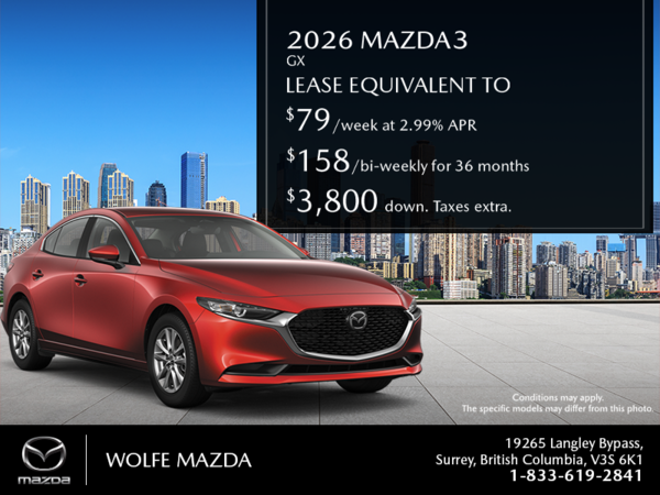 Wolfe Mazda - 2026 Mazda3