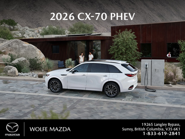 2026 Mazda CX-70 Plug-In Hybrid