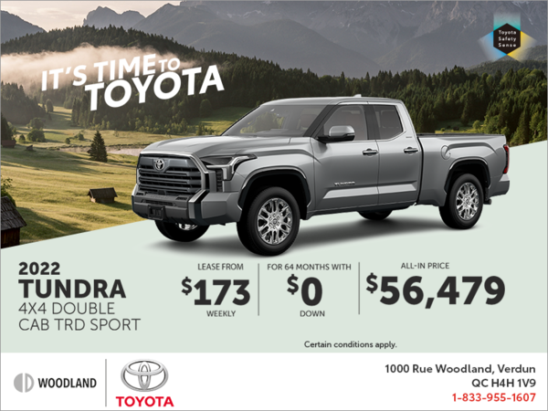 Woodland Toyota | Special Offers in Verdun