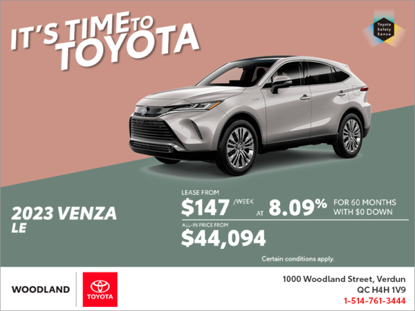 Woodland Toyota | Special Offers in Verdun