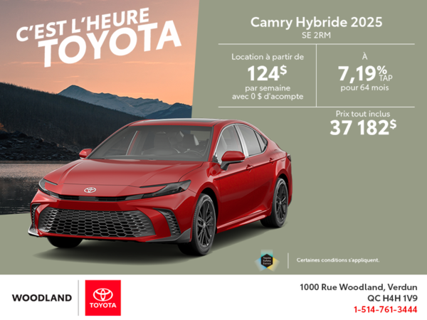 Toyota Camry Hybrid 2025