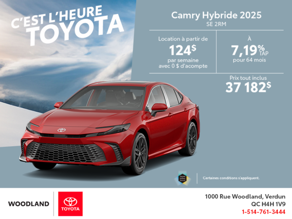 Toyota Camry Hybrid 2025