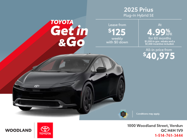 2025 Toyota Prius Plug-In Hybrid