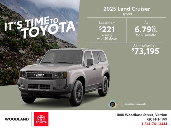 2025 Toyota Land Cruiser