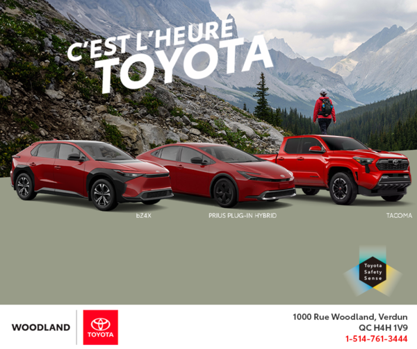 C'est l'heure Toyota!