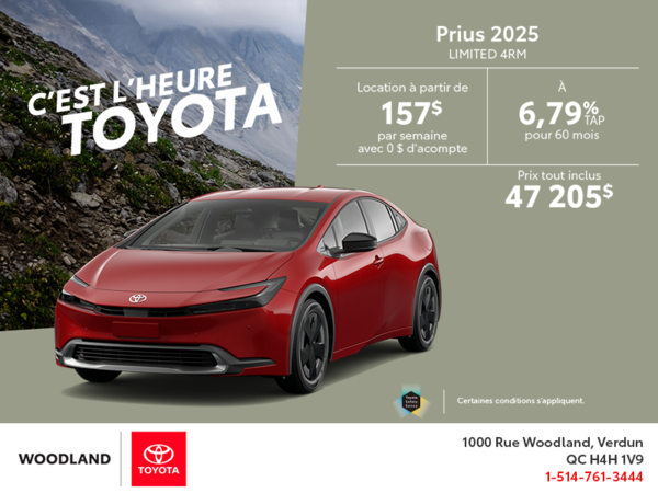 Toyota Prius 2025