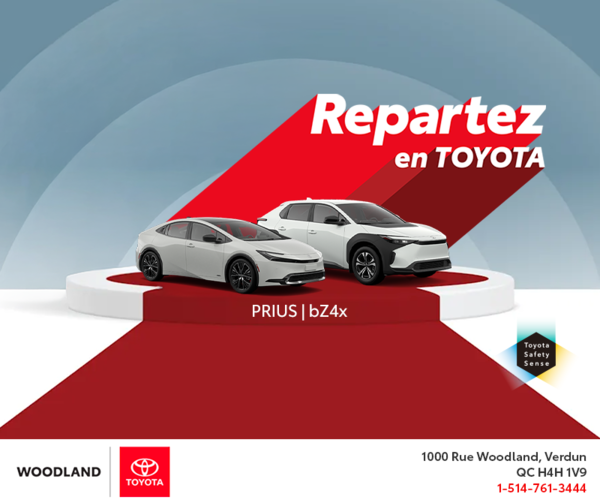 Repartez en Toyota!