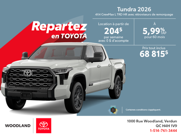 Toyota Tundra 2026